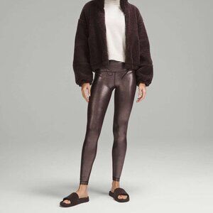 NEW lululemon Align High-Rise Pant 28" *Shine Radiate Foil French Press Size 4